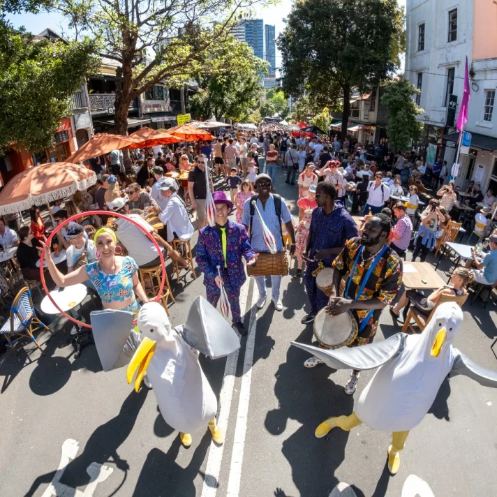 Sydney Streets on Stanley Street